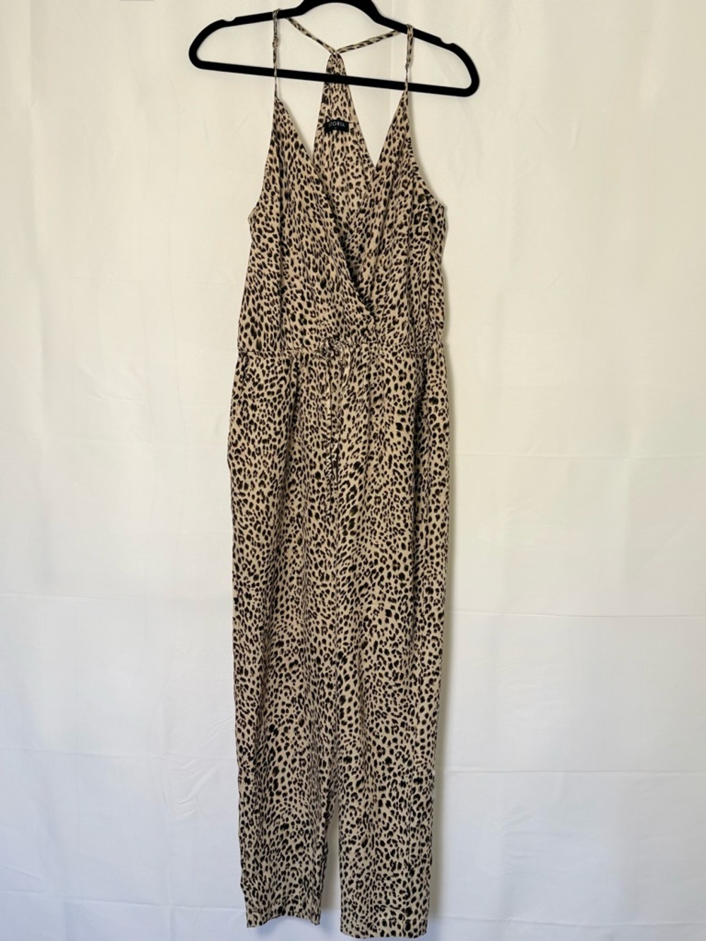 Storia | Leopard Print Romper | Size L